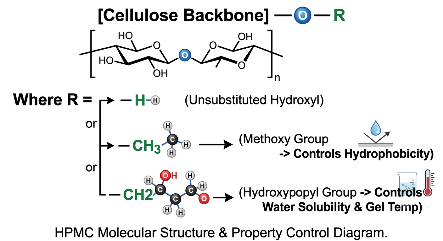 HPMC Molecular Structure & Property Control Diagram..png HPMC Molecular Structure & Property Control Diagram..png