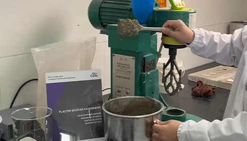 Cement Plaster Performance Test