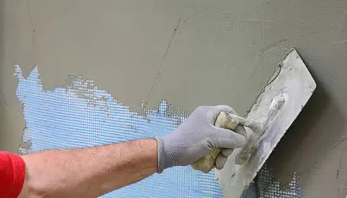 Mesh fiber embedment