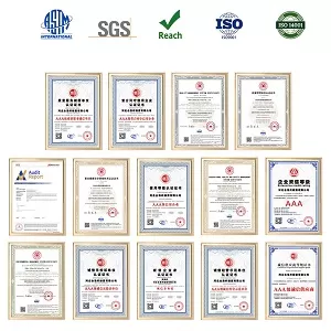 Certificated by SGS、ISO and Reach