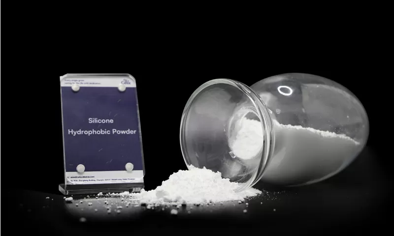 silicone hydrophobic powder for uses